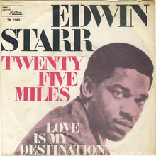 Edwin<span class="nbsp">&nbsp;</span>Starr – “Twentyfive Miles” German single cover