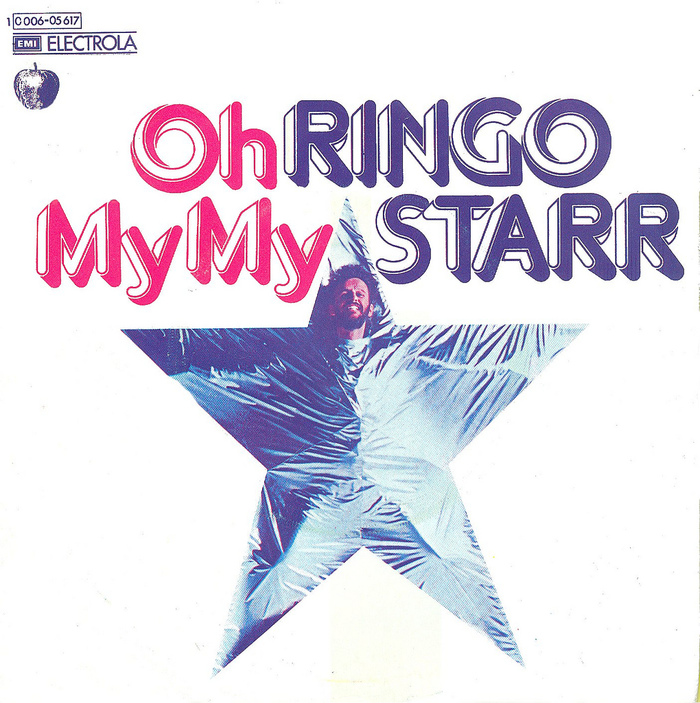 Ringo Starr – “Oh My My” German single cover (1974)