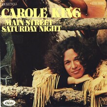 Carole King – “Main Street Saturday Night” German single cover