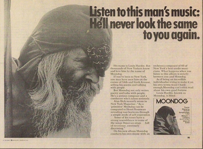 Moondog &amp; Moondog 2 album art 5