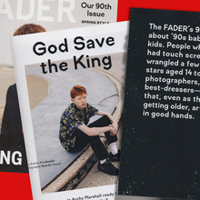 <cite>Fader</cite> magazine, issue 90