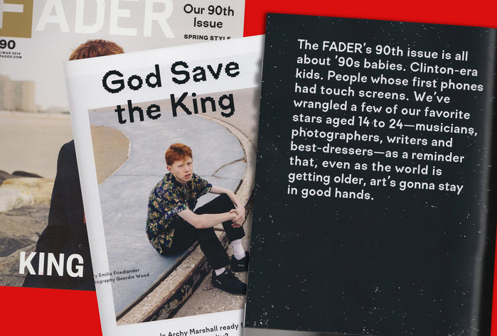 Fader magazine, issue 90 2
