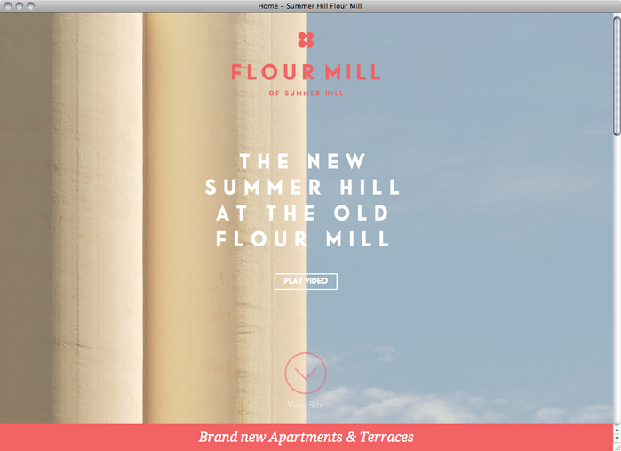 Summer Hill Flour Mill website 1