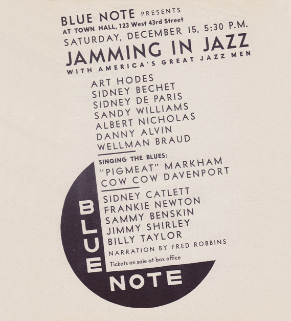 Jamming in Jazz concert poster