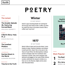 <cite>Hazlitt</cite> magazine