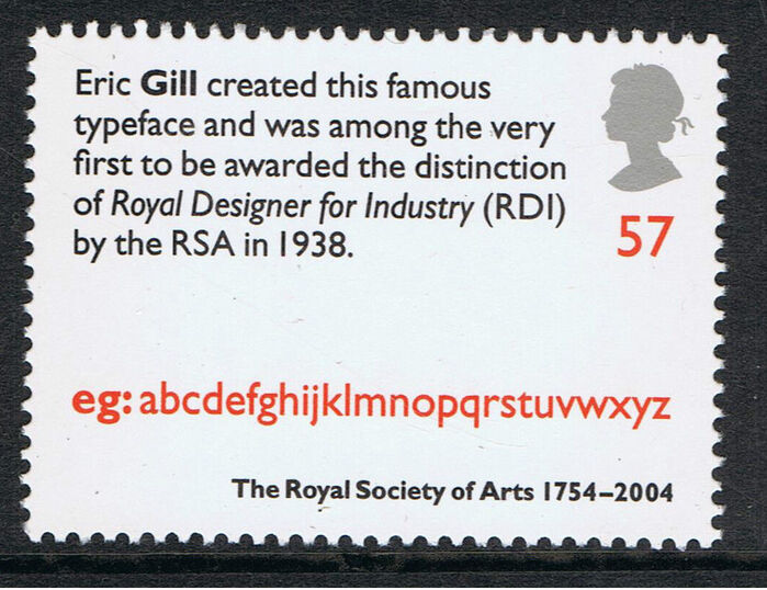 Royal Society of Arts 250th Anniversary stamps 1