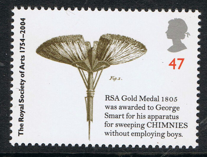 Royal Society of Arts 250th Anniversary stamps 3