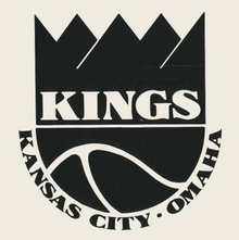 Kansas City-Omaha Kings logos, pennant, program