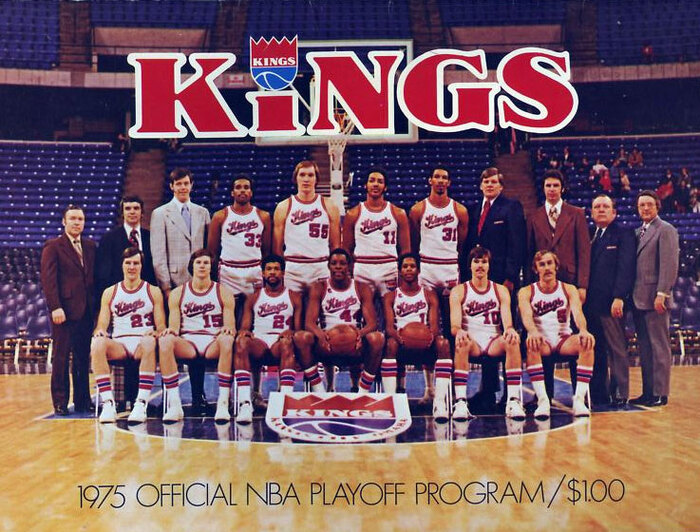 Kansas City-Omaha Kings logos, pennant, program 4