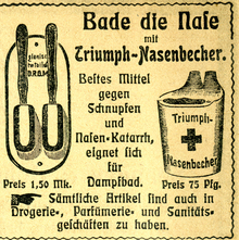 Hermann Alippi’s sanitary products ad