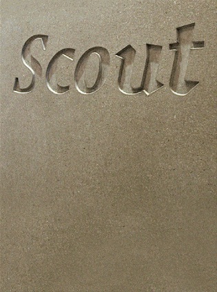 Scout gallery reception desk 1