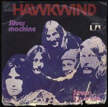 Hawkwind – “Silver Machine” German single cover