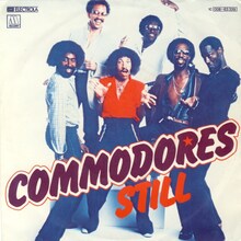 Commodores – “Still” German single cover
