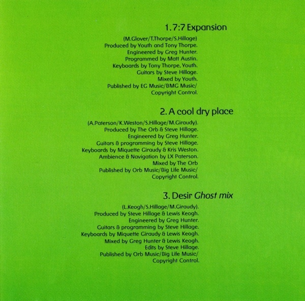 System 7 – 777 album art 4