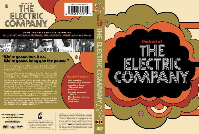 The Best of The Electric Company DVD cover