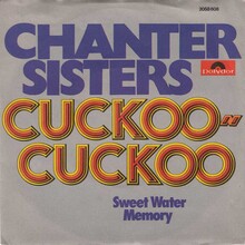 Chanter Sisters – “Cuckoo-Cuckoo” / “Sweet Water Memory” German single cover