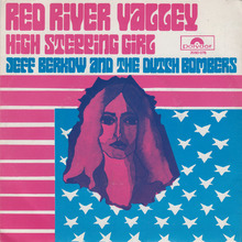 Jeff Berkow and the Dutch Bombers – “Red River Valley<span class="nbsp">”&nbsp;</span>/ “High Stepping Girl” Dutch single cover
