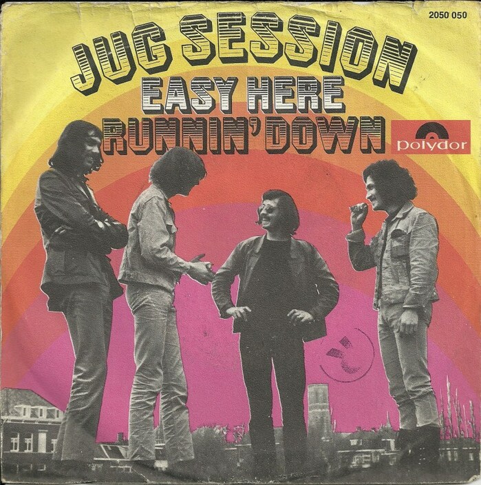 Jug Session – “Easy Here”&nbsp;/ “Runnin’ Down” single cover