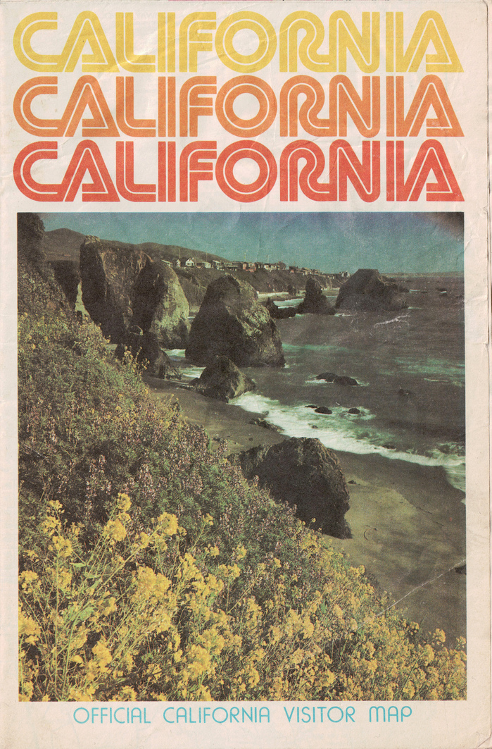 Official California Visitor Map 1