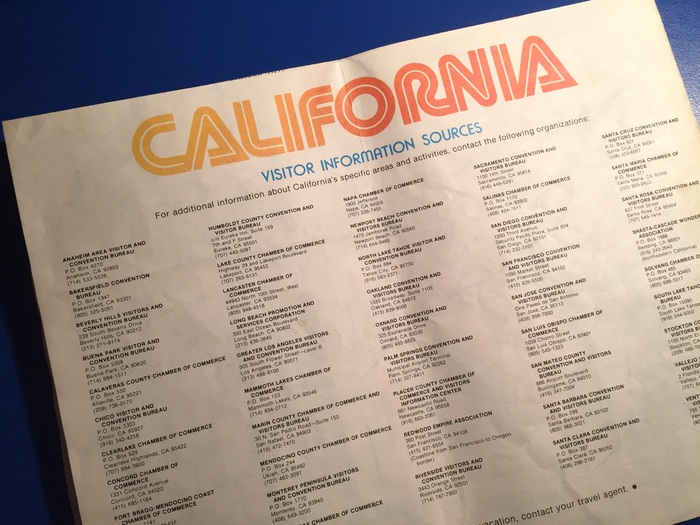 Official California Visitor Map 7