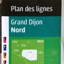 Divia public transit plans, Ville de Dijon