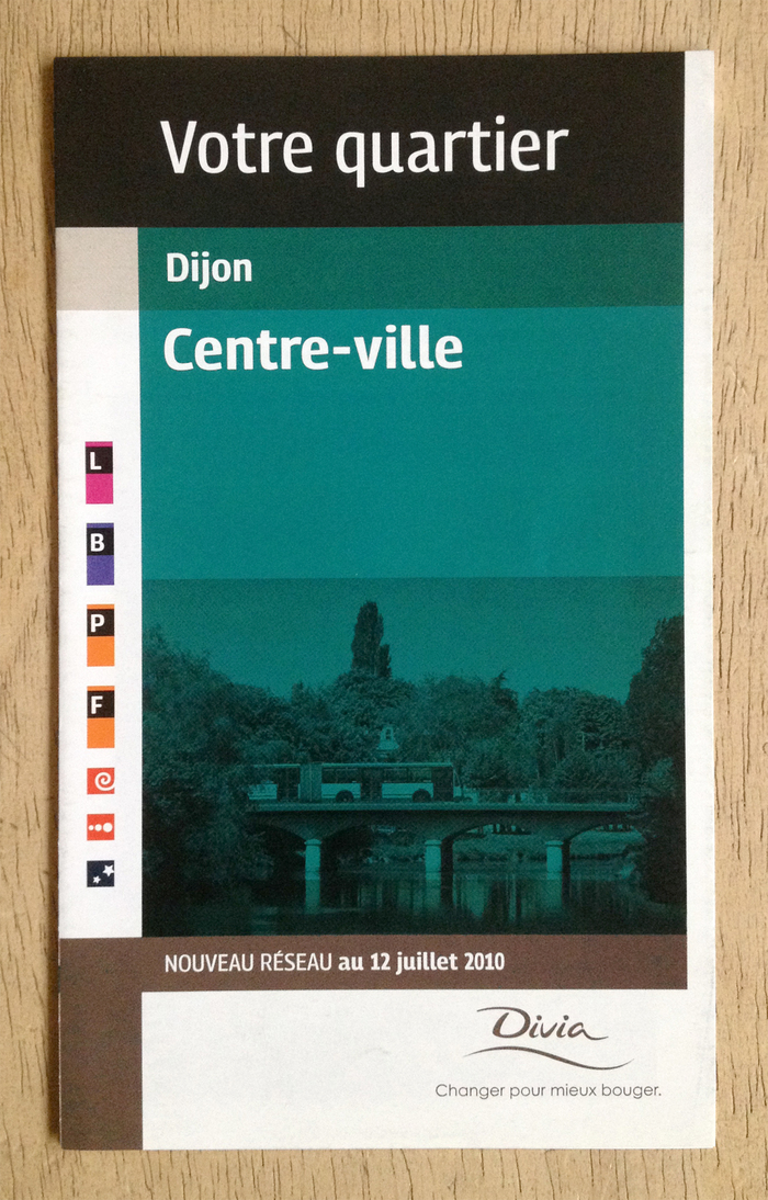 Divia public transit plans, Ville de Dijon 3