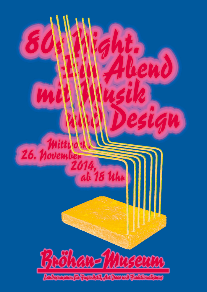 Invitation flyer for a&nbsp;special&nbsp;evening