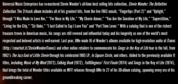 Stevie Wonder website 6