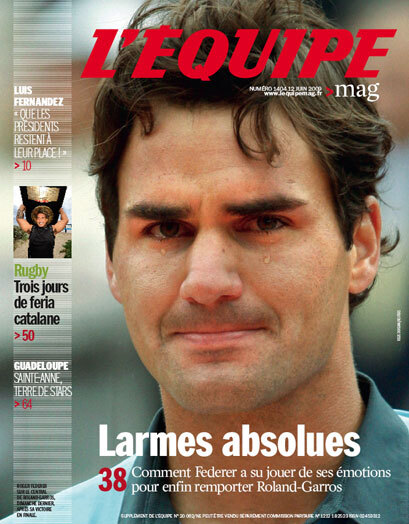 L&rsquo;Equipe Mag covers 2