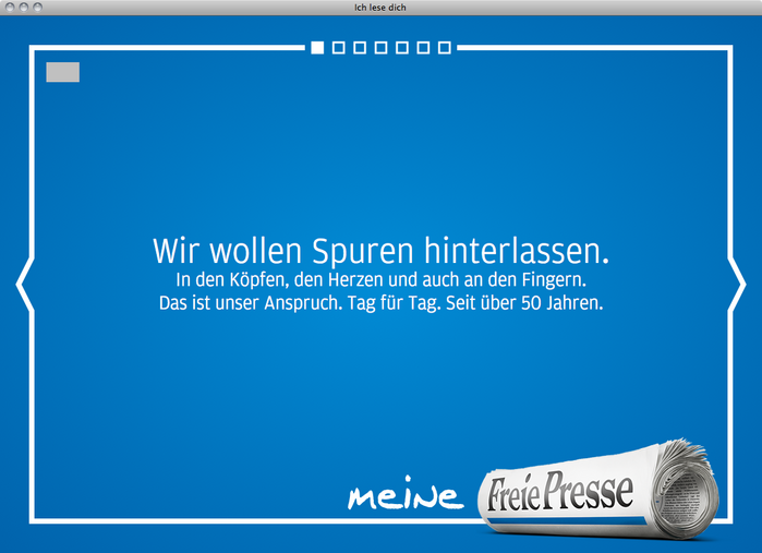 Ich lese dich website 1