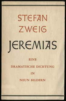 <cite>Jeremias</cite> by Stefan Zweig