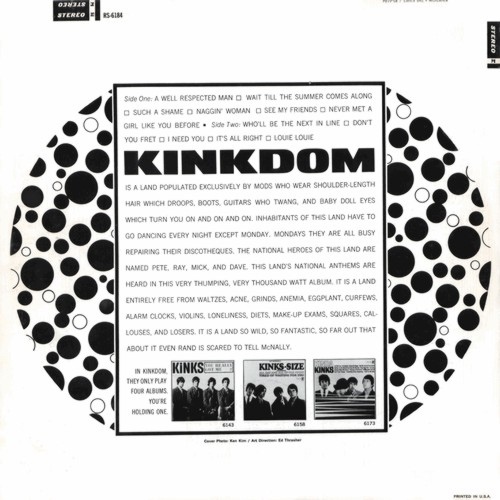The Kinks – Kinkdom album art 2
