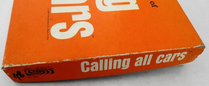 Calling All Cars board game, 3rd edition 4