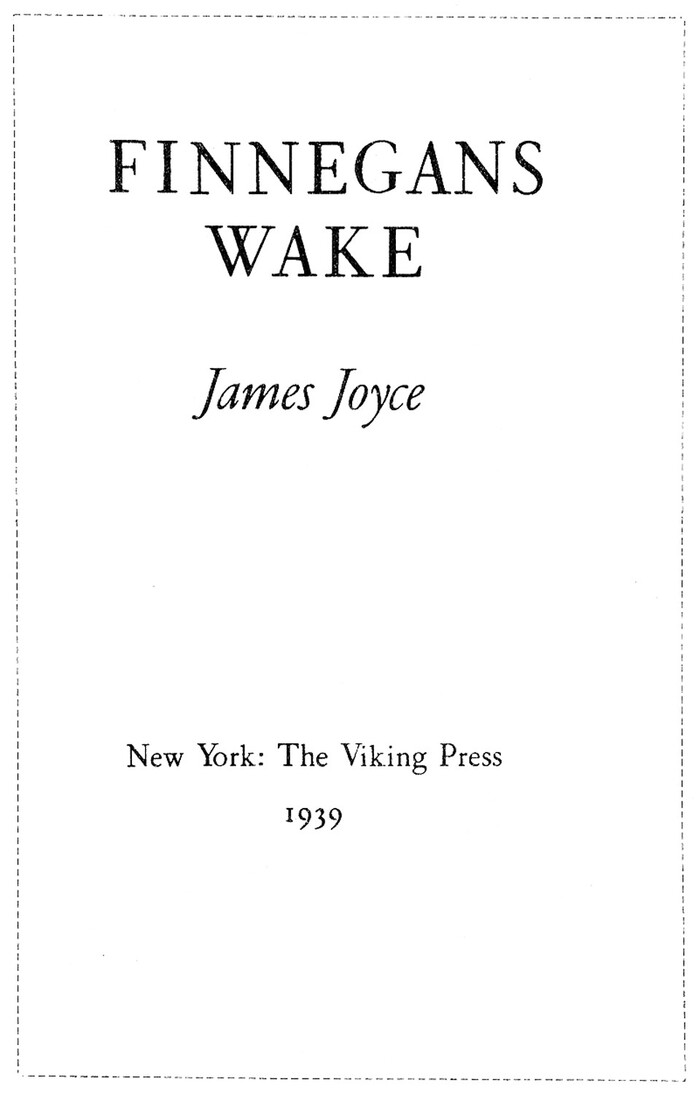 Viking Press title page.