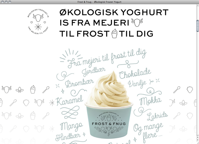 Frost & Fnug website 1