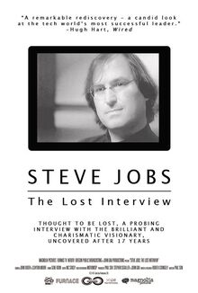 <cite>Steve Jobs. The Lost Interview</cite> movie poster