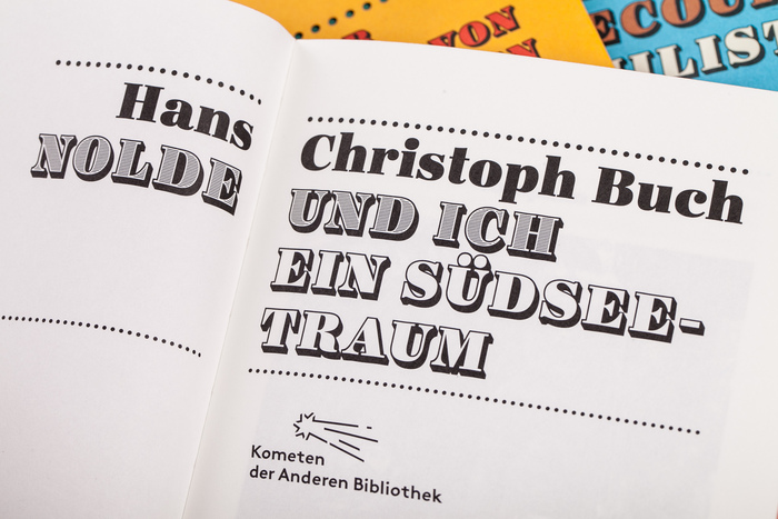 Kometen der Anderen Bibliothek 3