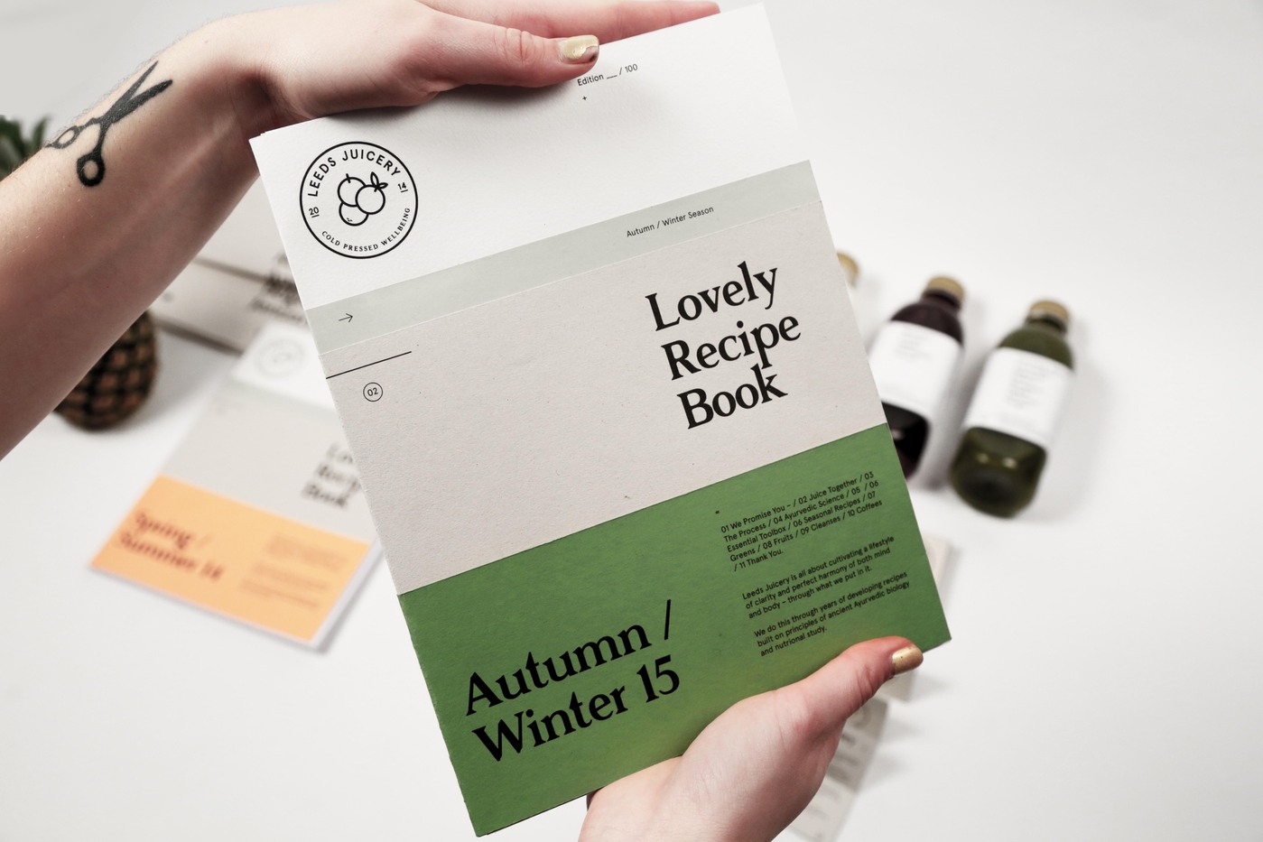 Leeds Juicery Branding