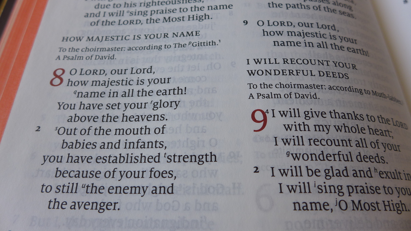 Esv Font Schuyler Quentel ESV Bible - Fonts In Use