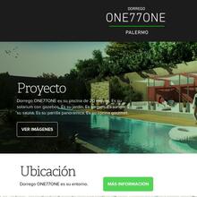Dorrego ONE77ONE website