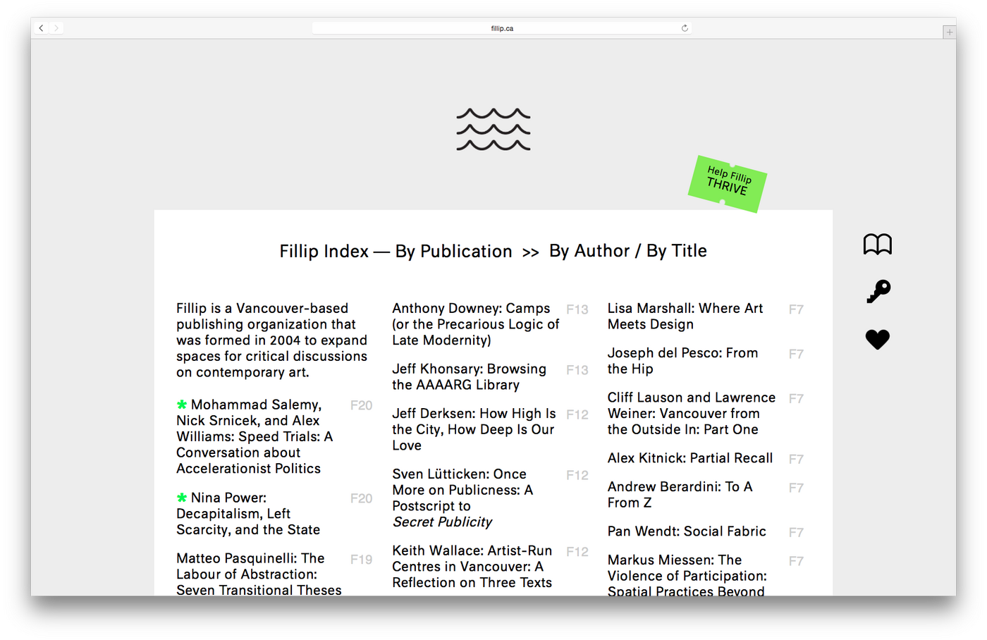 Fillip - Fonts In Use