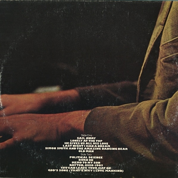 Sail Away by Randy Newman 2