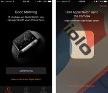 Apple Watch iOS app