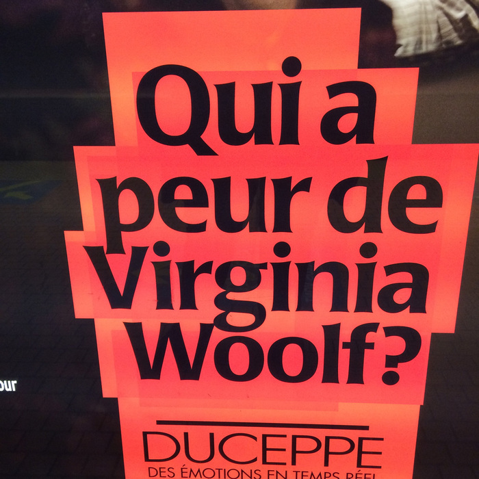 Qui a peur de Virginia Woolf? 3