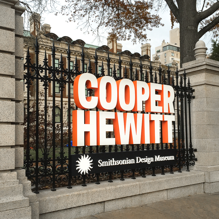 Cooper Hewitt (2014) branding, wayfinding, website 6