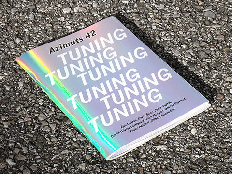 Special issue "tuning" cover of the magazine Azimuts.