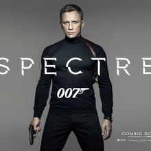 <cite>Spectre</cite> logo and teaser poster