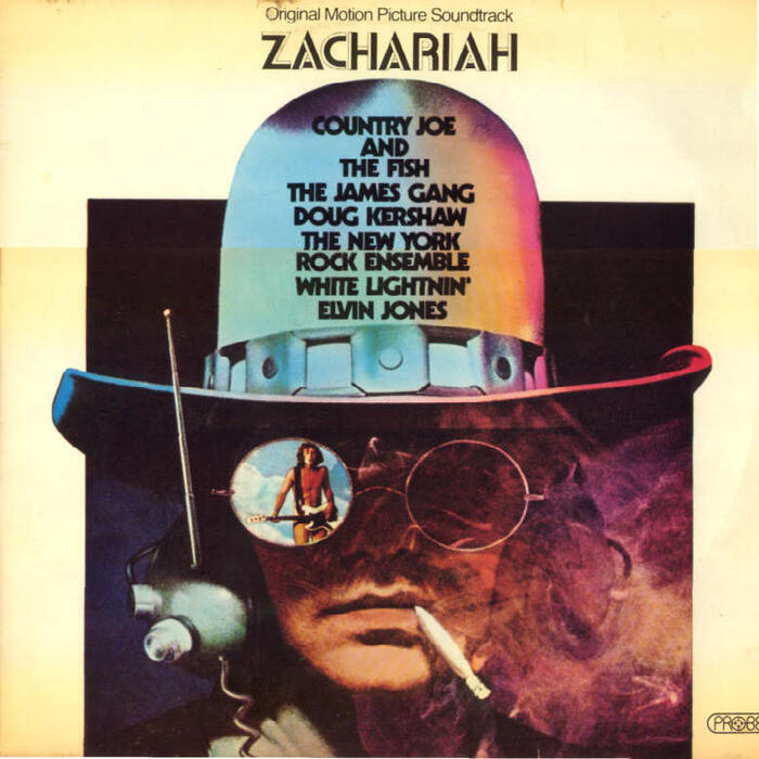 The soundtrack includes tracks by a solo Neil Young and Crosby, Stills, and Nash. Kabel Black coincidentally is the signature typeface of The James Gang.