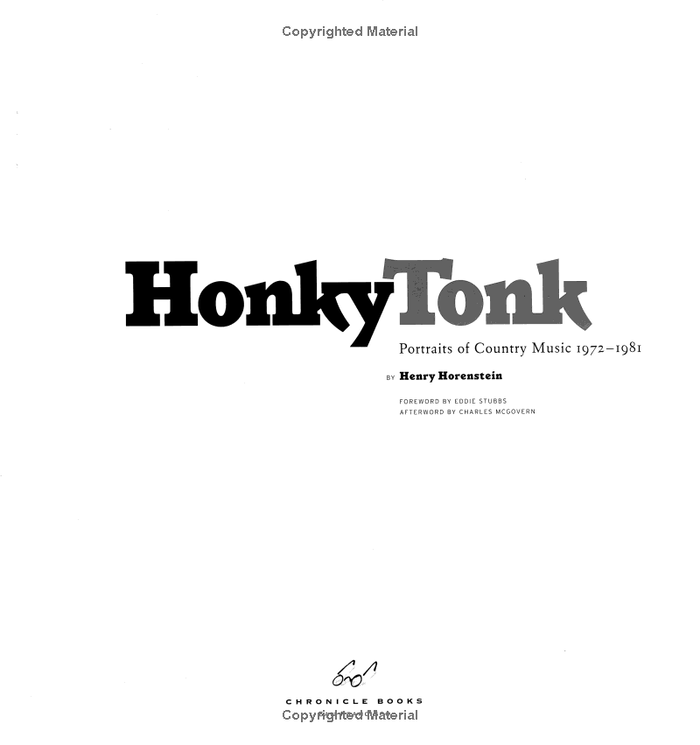 Honky Tonk: Portraits of Country Music, 1972–1981 2