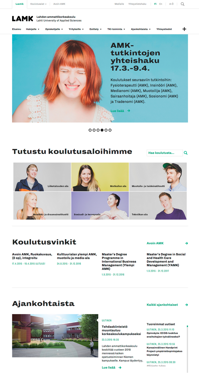 Homepage